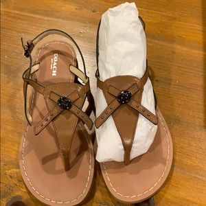 Coach Camara Semi Matte Calf Thong